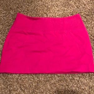 Hot pink express mini skirt - size 4 - EUC